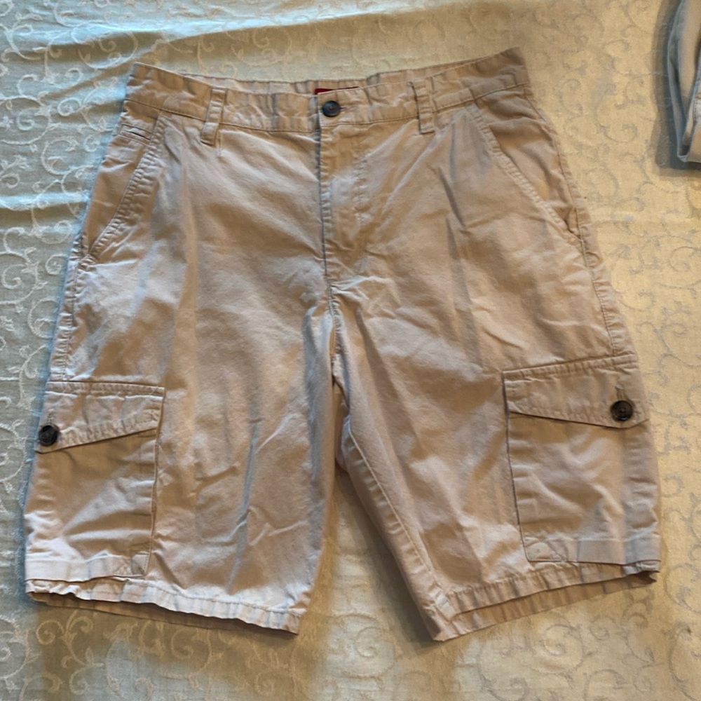 Merona white cargo shorts